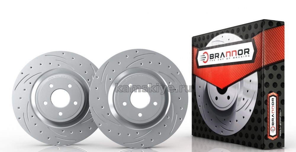 Передние тормозные диски Х-PERFORMANCE BRANNOR для EXEED RX (комплект из 2шт) BRX.48.086