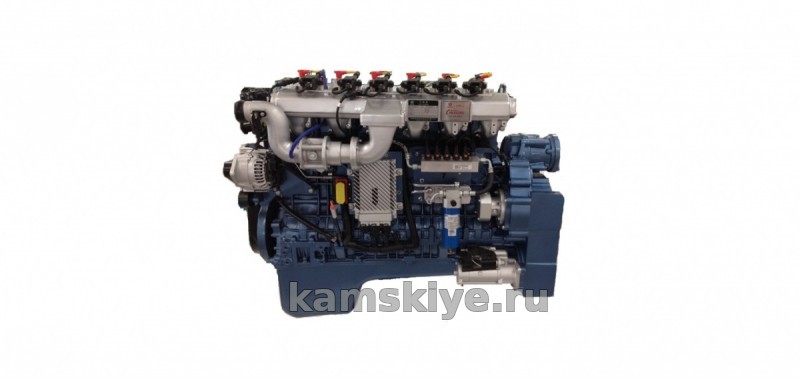 Двигатель газовый WP12NG400E50 (045104100071190000) DHP12Q0786*01 с комплектом прикладываемых деталей, для 6520-1000259 WP12NG400E50 (04510410007119000